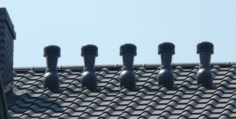 вытяжки на крыше