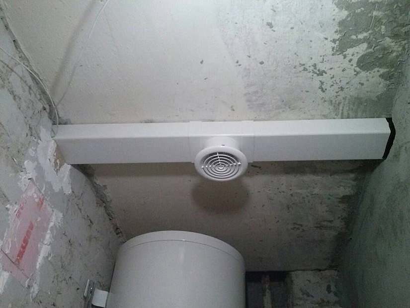 принудительная вентиляция под натяжной потолок