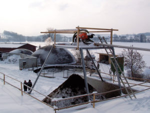 биогаз зимой